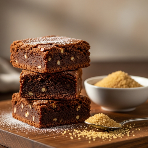 Pure millet brownsugar brownie